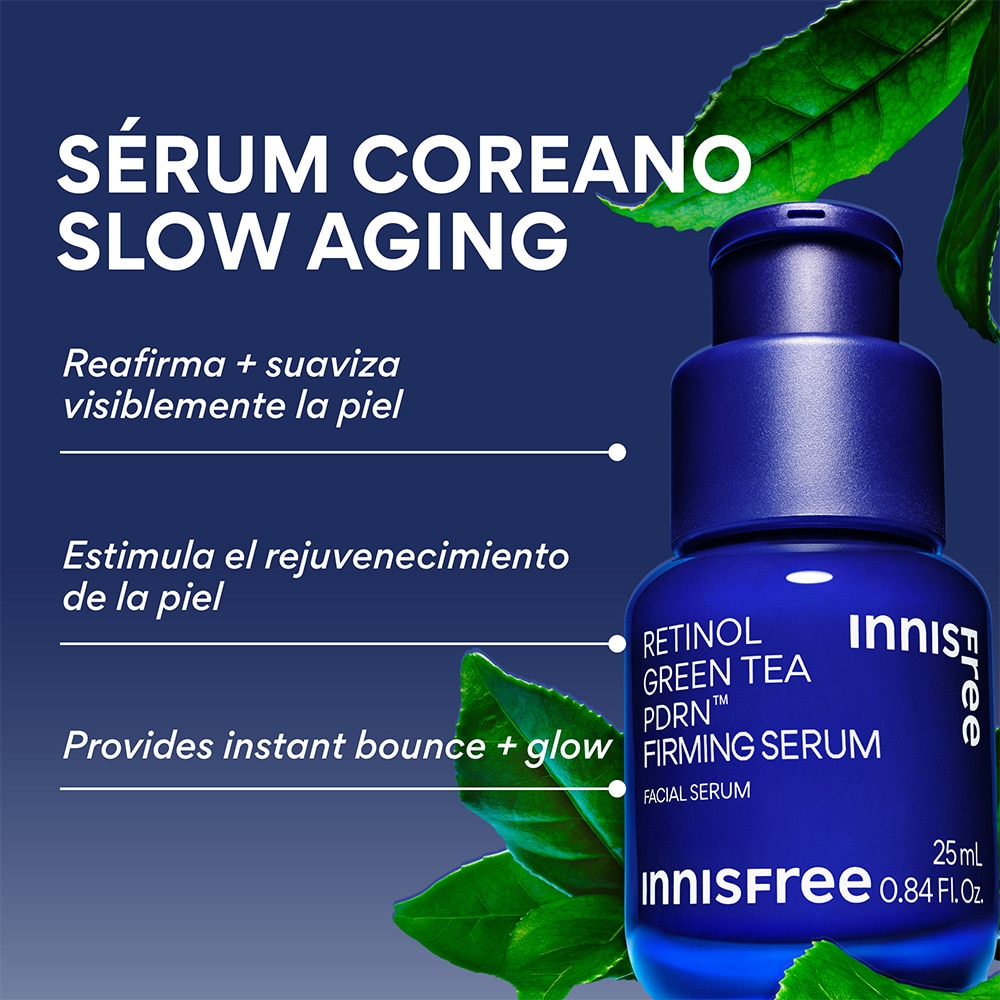 RETINOL GREEN TEA PDRN&trade; FIRMING & SMOOTHING SERUM (S&Eacute;RUM REAFIRMANTE DE T&Eacute; VERDE)